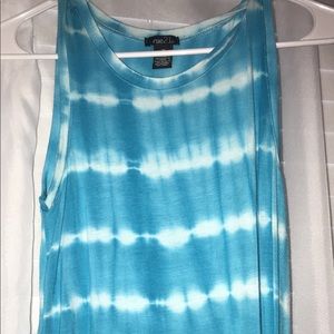 Multi-colored tank top.